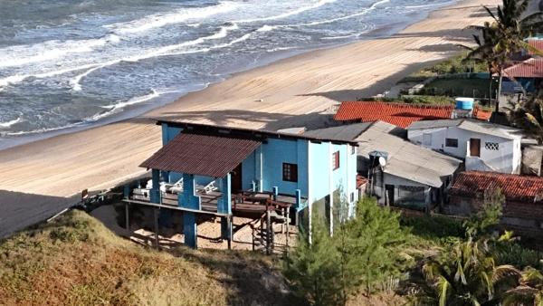 På bilden syns objektet Casa da Praia Sagi som ligger i staden Baía Formosa.