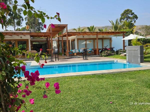 Na zdjęciu widoczny jest obiekt Alquiler Casa de Campo Asia Cañete położony w mieście Calango.