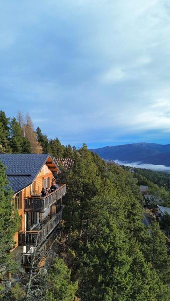 På bildet vises objektet Chalet en cascade Les Angles vue Panoramique som ligger i byen Les Angles.