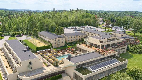 A la foto es mostra l'objecte Hjortviken Country Club situat a la ciutat de Hindås.