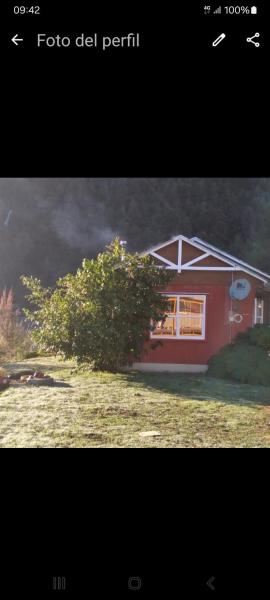 På billedet ses objektet Cabaña carolina beliggende i byen Ralún.