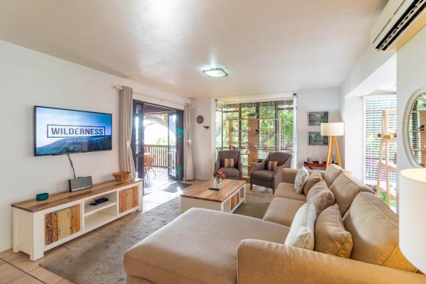 A la foto es mostra l'objecte Central Wilderness Bliss - Sleeps 6 - Beach & Lagoon situat a la ciutat de Wilderness.