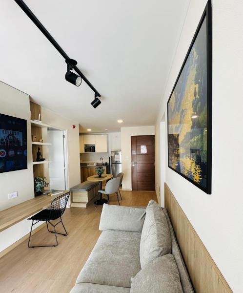 A la foto es mostra l'objecte Modern 2Br Apt Fully Furnished Barranco situat a la ciutat de Lima.