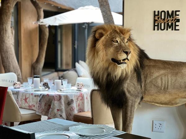 På billedet ses objektet Simba Safaris African Pride Exotic Lodge beliggende i byen Lephalale.