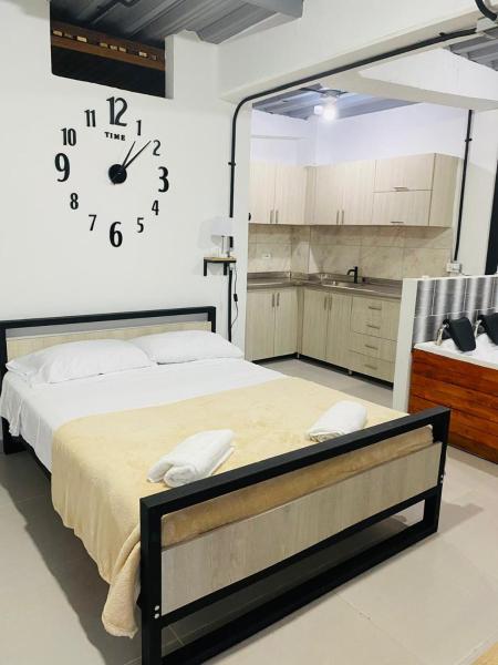 Na fotografii je vidět objekt Hotel Curazao Natural Living nacházející se ve městě Cocorná.