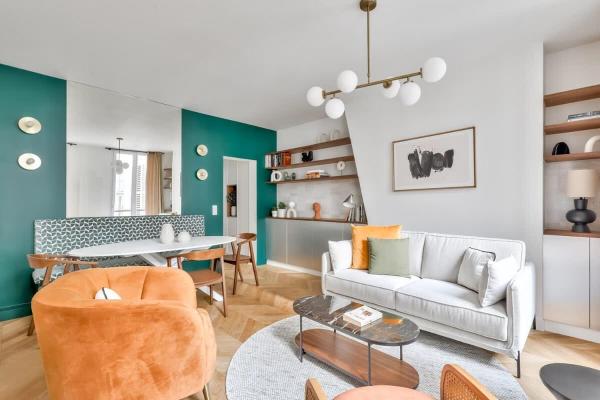 Luxe et Architecture au Centre de Paris pour 6 Pers, Париж