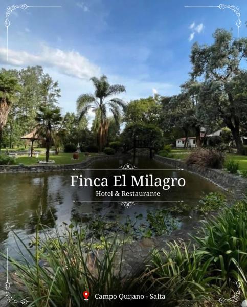 Na foto é possível ver o objeto Finca El Milagro localizado na cidade de Salta.