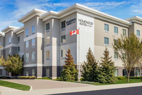 På billedet ses objektet Homewood Suites by Hilton Winnipeg Airport - Polo Park beliggende i byen Winnipeg.