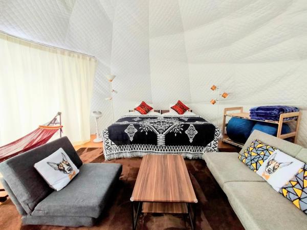 På billedet ses objektet Hakuba Mori no Wasabi Farm Auto Campsite - Vacation STAY 22260v beliggende i byen Hakuba.