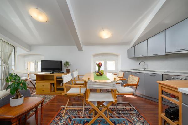 A la foto es mostra l'objecte Dida i Nonna Piazza view apartment situat a la ciutat de Poreč.