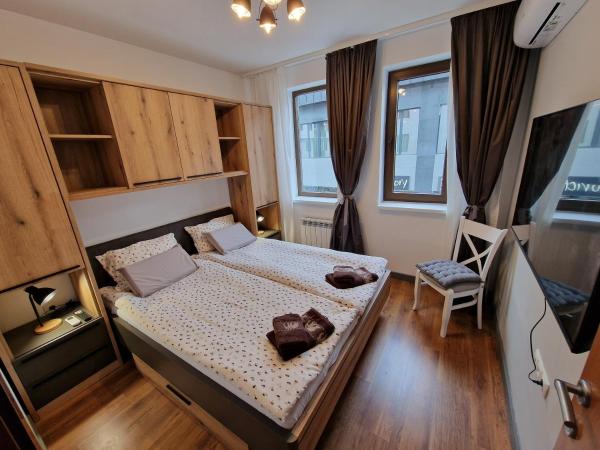 A la foto es mostra l'objecte Two-bedroom Apartment Paskalina, near the Ski lift situat a la ciutat de Bansko.