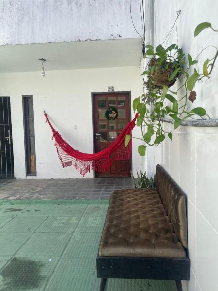 Nella foto è visibile l'oggetto Ano Novo Casa pajuçara 300 mts da praia situato nella città di Maceió.