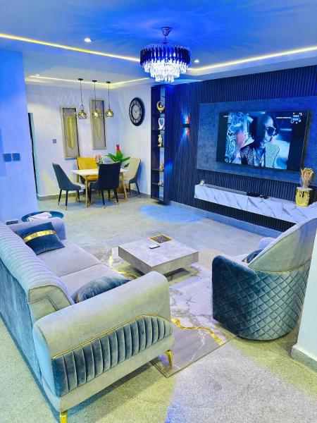 På billedet ses objektet Steph Apartment beliggende i byen Abuja.