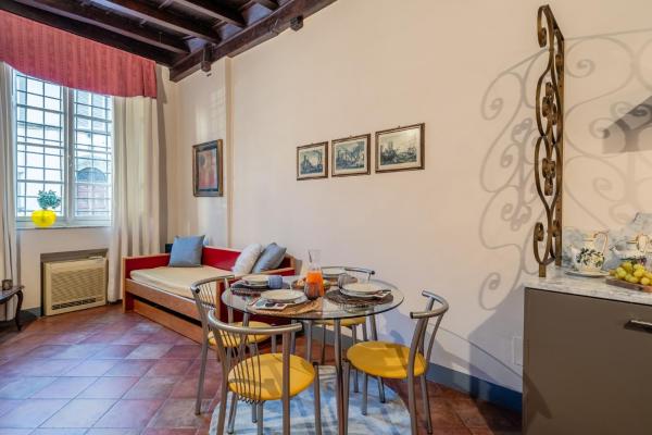 Auf dem Foto ist das Objekt San Pietro Somaldi Apartment in der Stadt Lucca zu sehen.