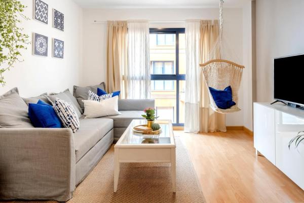 Na zdjęciu widoczny jest obiekt Explore Málaga from a Modern Apartment położony w mieście Malaga.