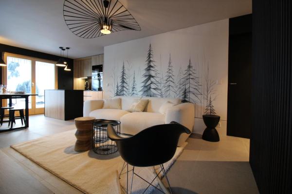 Na foto é possível ver o objeto Appartement ski in-out 4-6 pers Les Crosets Porte du Soleil localizado na cidade de Les Crosets.