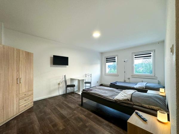 На фото показан объект Monteurwohnung Neuhardenberg, расположенный в городе Neuhardenberg.
