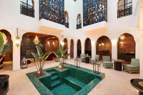 A la foto es mostra l'objecte Riad Dar Acsameda & Spa situat a la ciutat de Marràqueix.