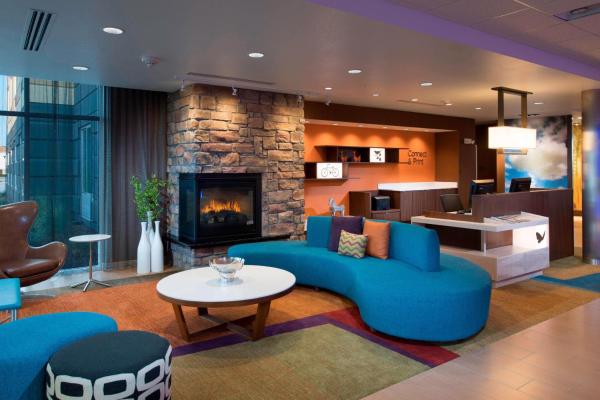 Na fotografii je vidět objekt Fairfield Inn & Suites by Marriott Scottsbluff nacházející se ve městě Scottsbluff.