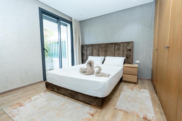 På billedet ses objektet Appartement luxueux avec jardin beliggende i byen Rabat.