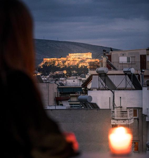 Acropolis Panorama Penthouse - Central Cozy Nest - Athens