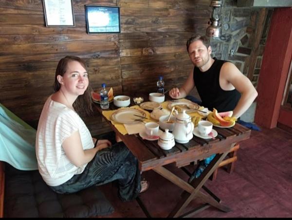 Na fotografii je vidět objekt Ruki's Homestay nacházející se ve městě Hatton.