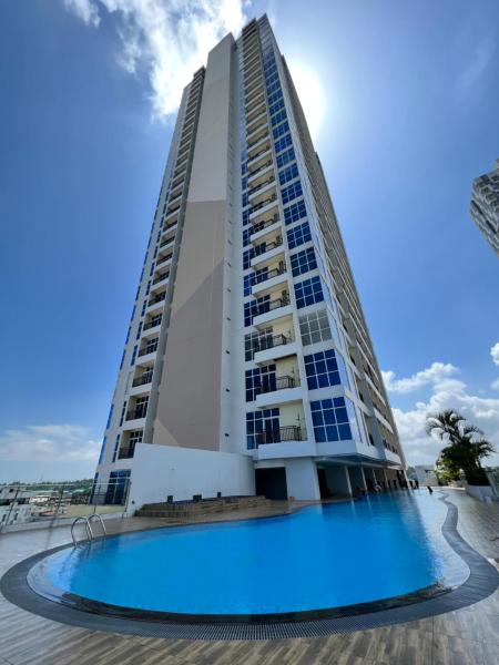 A la foto es mostra l'objecte Deluxe Studio Apartment Formosa Residence situat a la ciutat de Bagam.