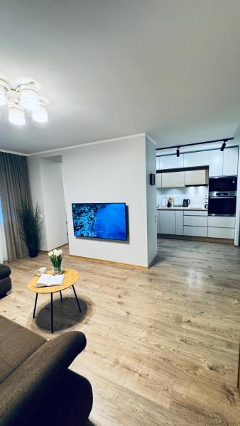 Na foto é possível ver o objeto Narva Apartments N1 localizado na cidade de Narva.