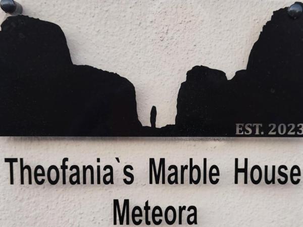 La photo montre l'objet Theofania's Marble House Meteora situé dans la ville de Kastrákion.
