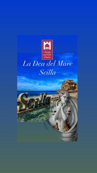 På billedet ses objektet La Dea del mare beliggende i byen Scilla.