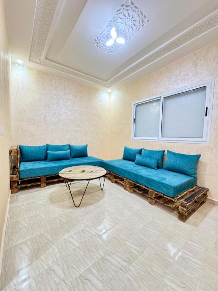 Na fotografii je vidět objekt Menzeh saiss appartement nacházející se ve městě Station de Sidi Harazem.