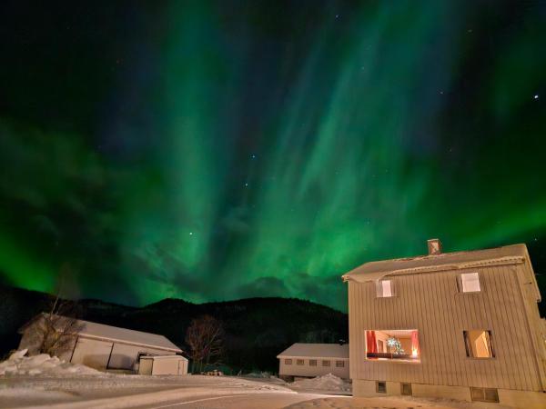 Na fotografii je vidět objekt Tønsvik Panorama nacházející se ve městě Krokelvdalen.