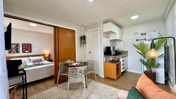 A la foto es mostra l'objecte (1002) Flat na Praia da Ponta da Areia situat a la ciutat de Alcântara.