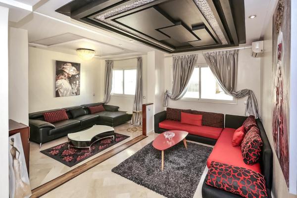 Chic 1BR in Bourgogne, Casablanca