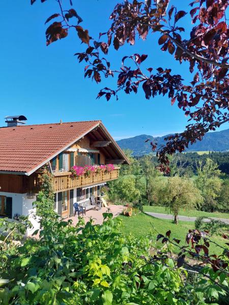 Nella foto è visibile l'oggetto Wörle, Ferienhof situato nella città di Halblech.