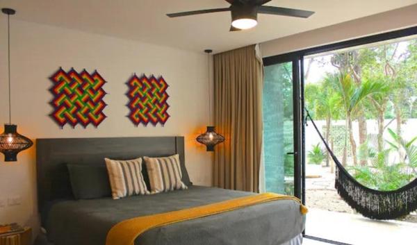 Na zdjęciu widoczny jest obiekt Panoramic Luxury& Spacious SUITE położony w mieście Tulum.