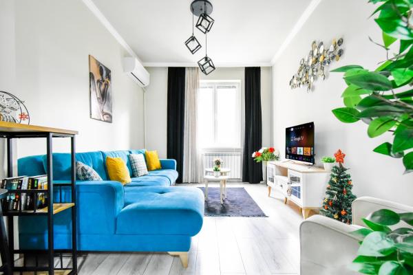 照片显示了位于Sofia市的2BR Downtown Suit Next to Nevski Cathedral - AC物件。