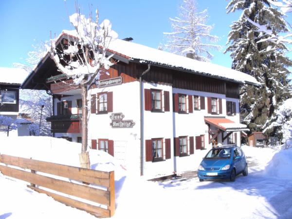 A la foto es mostra l'objecte Haus Rotspitze situat a la ciutat de Oberstdorf.