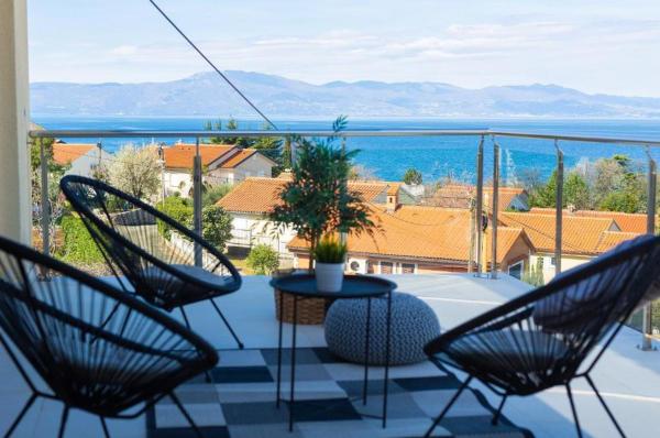 Vanessa Sea View Duplex Penthouse, Njivice - Njivice