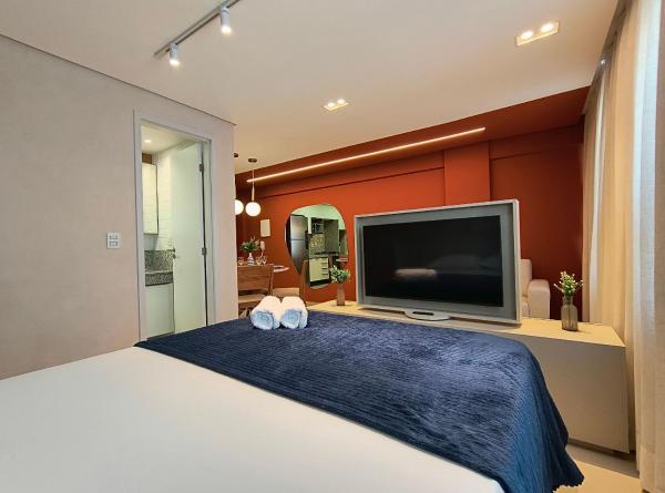 A la foto es mostra l'objecte Rio Park Avenue, Studio 10 - by TRH Home Stay situat a la ciutat de Recife.
