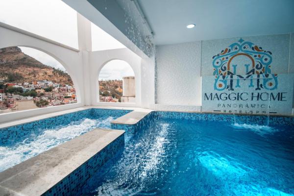 A la foto es mostra l'objecte Hotel Spa Maggic Home Panorámica situat a la ciutat de Guanajuato.
