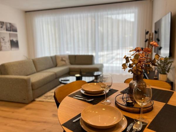 På billedet ses objektet Brezovina Apartments Oravské Veselé - ORAVA beliggende i byen Oravské Veselé.