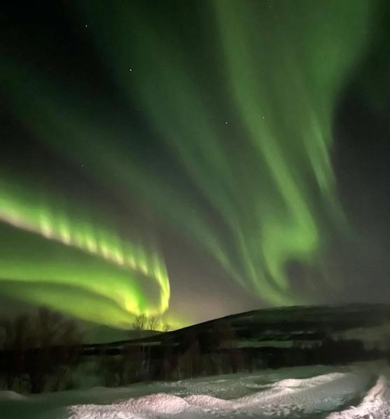 På billedet ses objektet Northern Light Lodge - Lyngen beliggende i byen Jægervatnet.