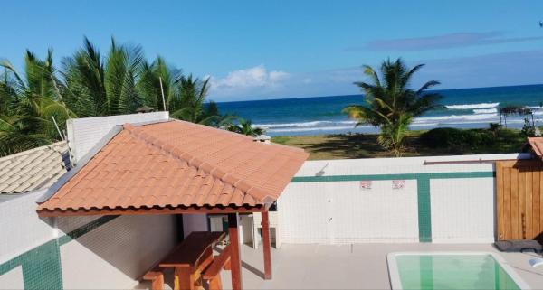 Nella foto è visibile l'oggetto Aluguel Casa na Praia de Guaibim situato nella città di Guaibim.