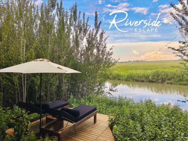 Na foto é possível ver o objeto Riverside Escape localizado na cidade de Secunda.