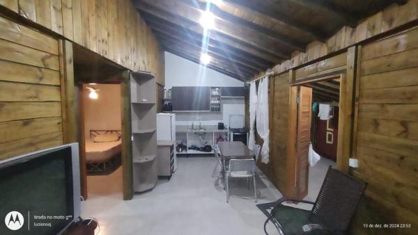 Na zdjęciu widoczny jest obiekt Casa Pontal do Sul accesso Ilha do Mel położony w mieście Pontal do Sul.