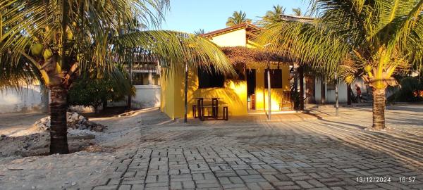 Auf dem Foto ist das Objekt Chalé Amarelo - Mansão Ponta da Asa in der Stadt Coruripe zu sehen.