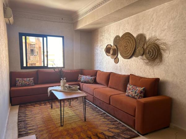 Nella foto è visibile l'oggetto Appartement deux chambres a gueliz situato nella città di Marrakech.