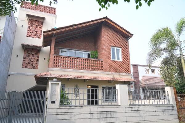 På bildet vises objektet Red Brick Retreat G floor 3BHK som ligger i byen Lucknow.