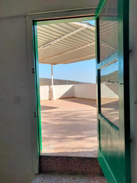The photo shows the Dragon Fly House located in the city of Balcon de Telde.
